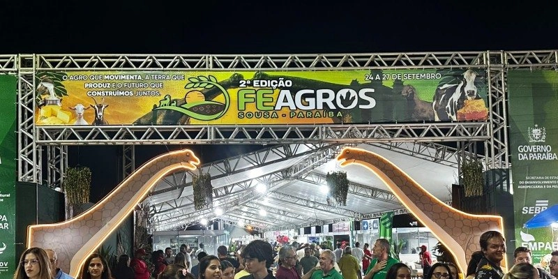Feagros 2026 começa em Sousa com agronegócio, cultura e programação voltada ao produtor rural, destaca, Prefeito Helder 