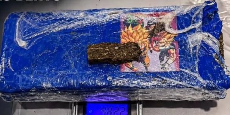 ROTAM apreende meio quilo de maconha e prende suspeito em São Bento