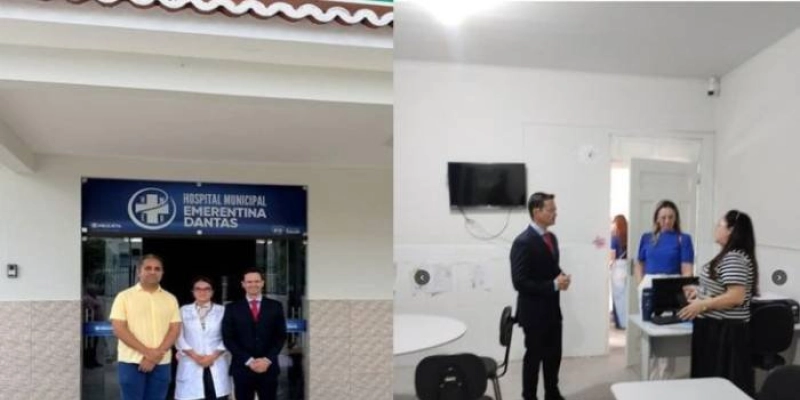 MP inspeciona escola e hospital, em Paulista, e constata que serviços funcionam com boa estrutura e regularidade