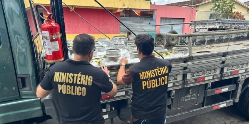  Operação fiscaliza seis estabelecimentos para combater comércio irregular de gás GLP, na PB