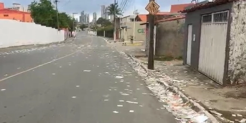 Polícia Militar usará câmeras do CICC para identificar responsáveis por santinhos nas ruas de João Pessoa