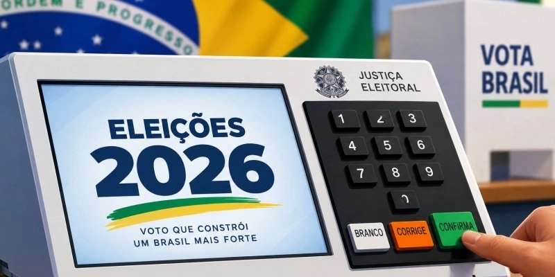 Eleições 2026: 158,7 milhões de brasileiros vão às urnas neste domingo