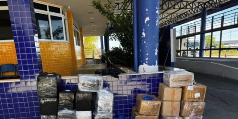Caminhoneiro paraibano é preso na Bahia com mais de meia tonelada de drogas destinadas à PB