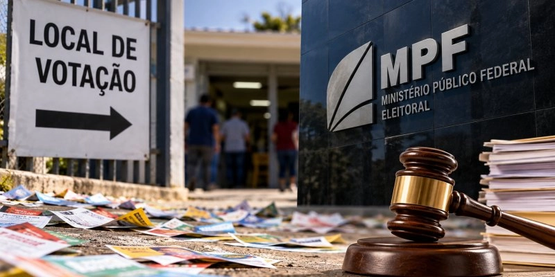 Santinhos espalhados perto de locais de votação levam 10 candidatos à Justiça na Paraíba