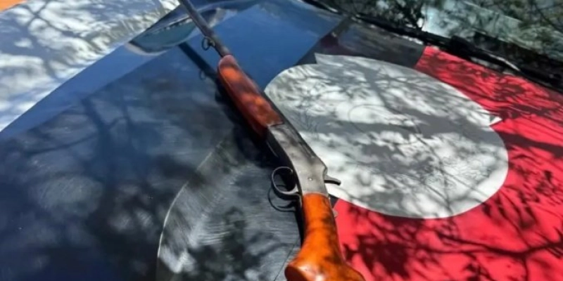 Homem é conduzido à delegacia após ameaçar familiares e efetuar disparos de arma de fogo no Sertão da Paraíba