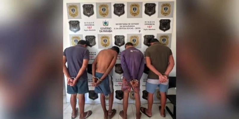 DRF prende empresário e mais três suspeitos por esquema de furto de ar-condicionado em Patos