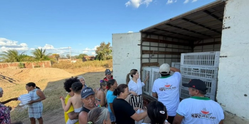 Programa Terceira Refeição contempla Sorrilândia III e garante 2 mil jantares diários em Sousa