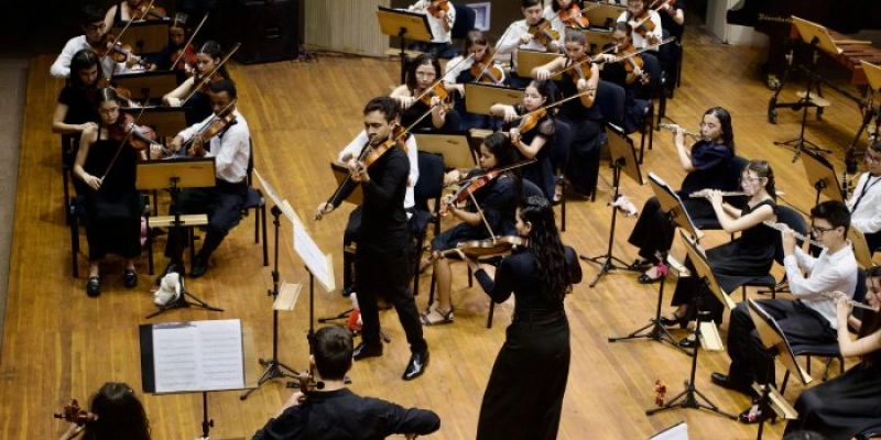 Concerto da Orquestra Infantil integra programação do Dia das Crianças no Espaço Cultural