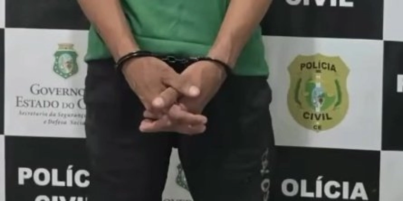 Procurado por homicídio é localizado e preso no Ceará após investigação da Polícia Civil da Paraíba