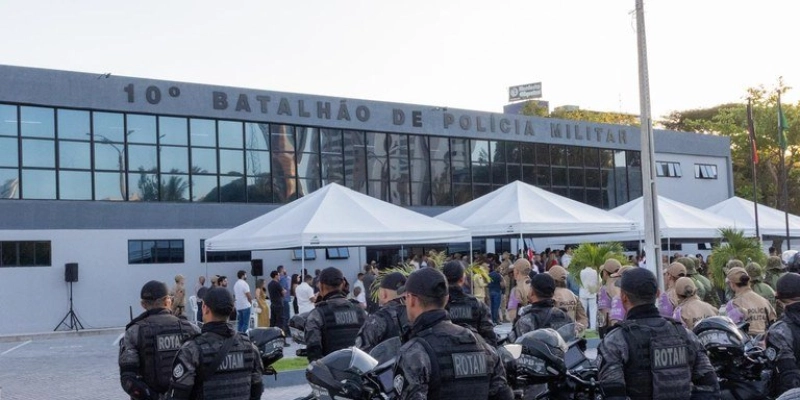 Lucas Ribeiro entrega nova sede do 10º Batalhão da PM e reforça estrutura da segurança pública em Campina Grande