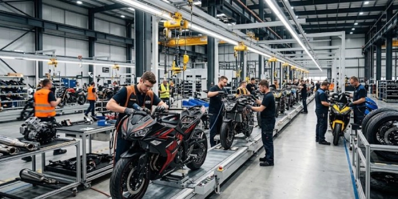 Produção de motos no Brasil cresce e tem melhor setembro desde 2011