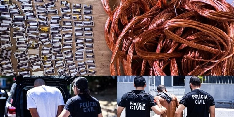 Polícia Civil prende três homens durante ações contra homicídios, violência doméstica e receptação em João Pessoa