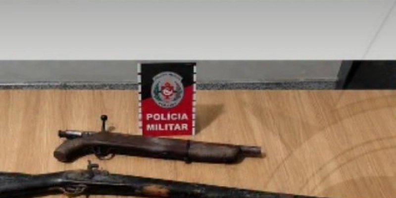 Denúncia de populares resulta na prisão de homem e apreensão de três armas em Sousa