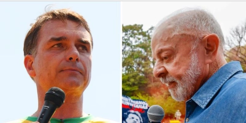 Flávio chega a 51,8% na média das pesquisas e tem 82% de chance de vitória, diz estudo