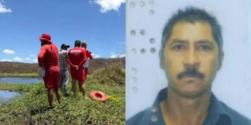 Idoso desaparecido desde sexta-feira é localizado sem vida em açude na zona rural de Teixeira