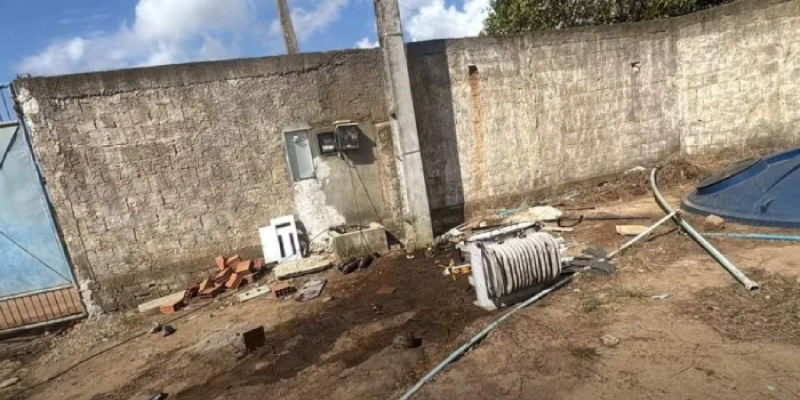 Estádio O Ribeirão é alvo de furto e fiação elétrica é levada na véspera de semifinal da 2ª Divisão
