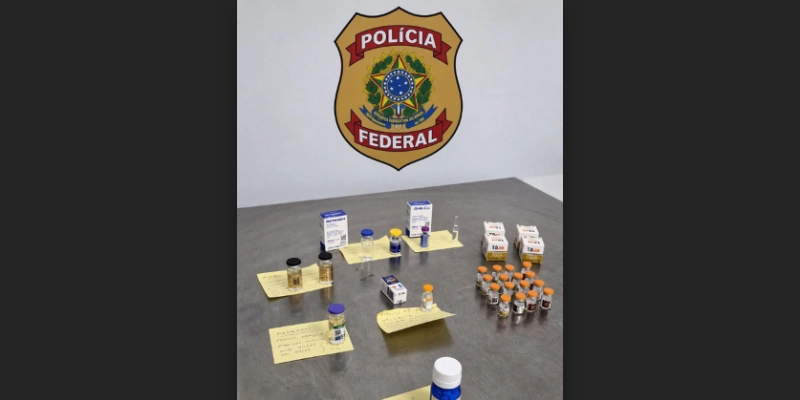 PF efetua prisão por importação ilegal de medicamentos