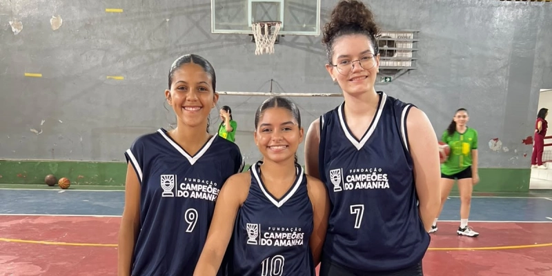 ‘Campeões do Amanhã’ tem três atletas convocadas para o Brasileiro de Basquete Sub-16 no Rio de Janeiro