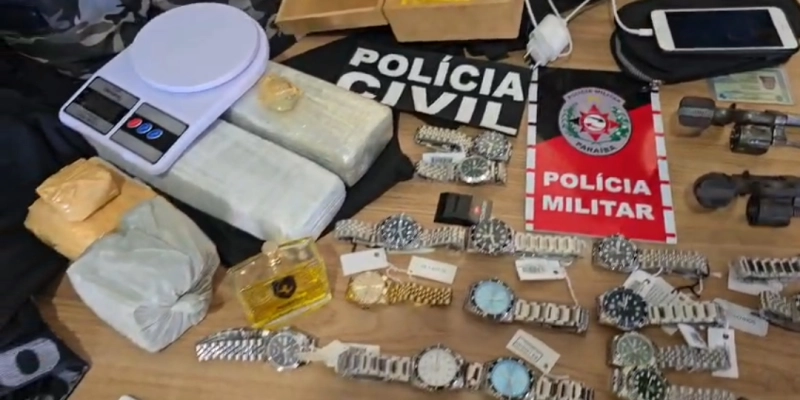 Assalto em Pombal: Operação conjunta prende 2º suspeito e duas mulheres com drogas e mercadorias