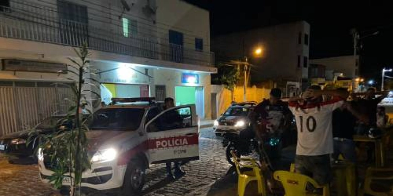 Polícia detém mais de 100 pessoas durante o fim de semana na Paraíba