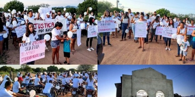 População do Sítio Veneza e circunvizinhos realizam protesto em busca de Justiça pela morte do adolescente em tentativa de assalto 