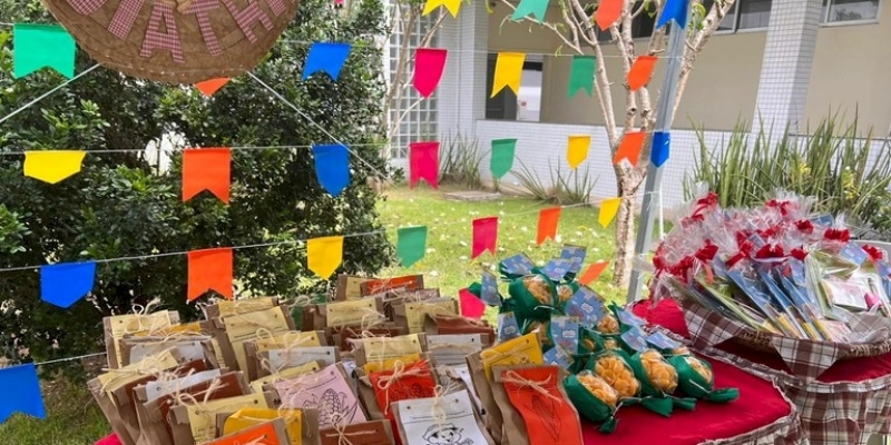 Crianças atendidas no Hospital de Trauma de Campina Grande ganham festa junina