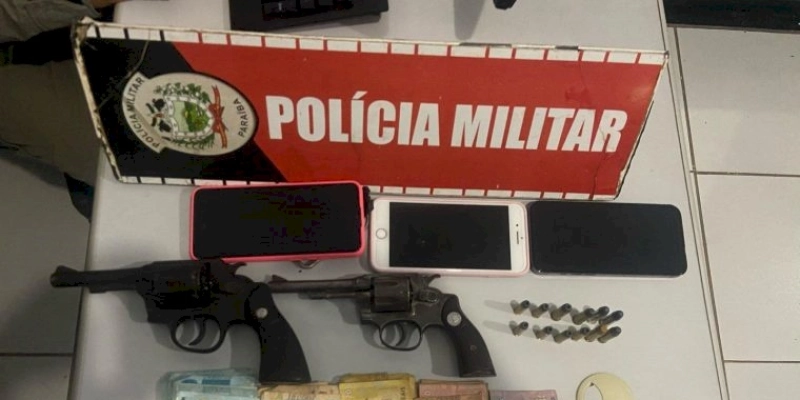 Polícia apreende 17 armas de fogo no ultimo final de semana na Paraíba