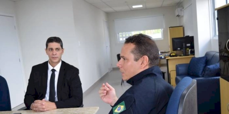 Superintendente da PRF na Paraíba recebe visita do Procurador-chefe da União no Estado da Paraíba