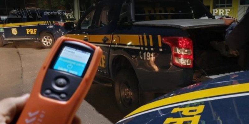 Homem é flagrado dirigindo embriagado pela PRF, na Paraíba