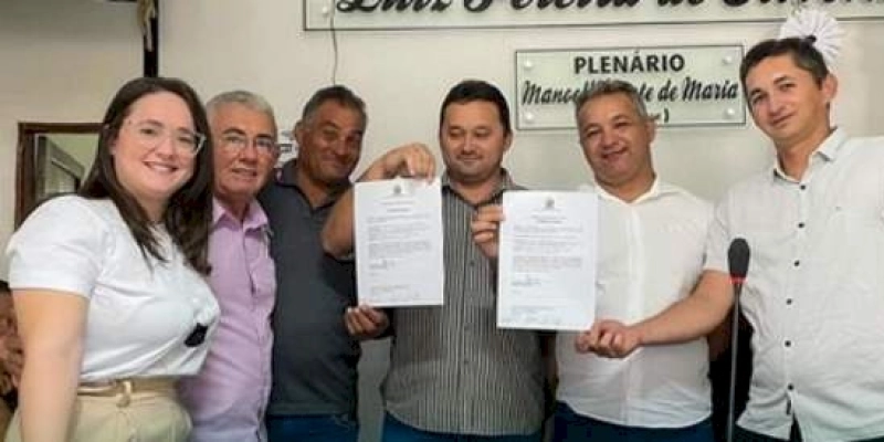 Prefeito Gerôncio Júnior assina Ordem de Serviço para construção da Base do SAMU e Praça da Comunidade de Prata