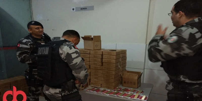 ROTAM e PC, apreendem 1 milhão de espoletas, e 560 cartuchos de diversos calibres na BR 230 em Sousa; Tenente Feitosa conta detalhes; Vídeo 