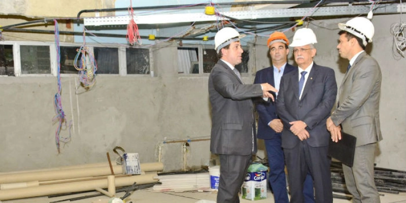 Gervásio reforça parceria com o Ministério Público durante visita às obras da Assembleia