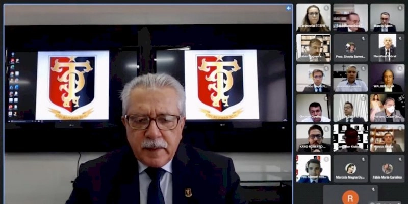 Presidente do TCE abre webinário no lançamento do Programa Nacional de Prevenção à Corrupção na Paraíba