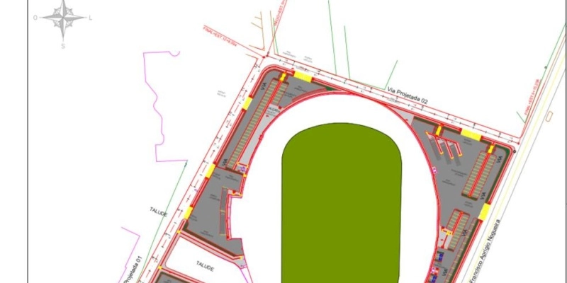 Entorno do Estádio Perpetão de Cajazeiras ganham obras de urbanização a partir de segunda-feira