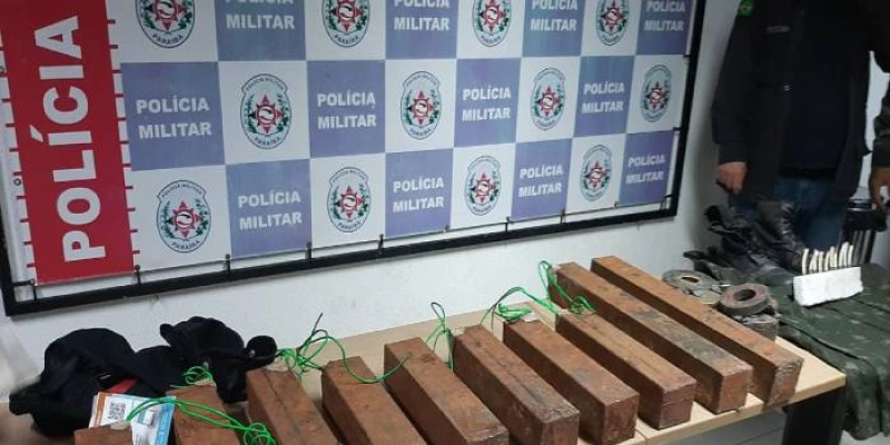 Quadrilha é desarticulada pela PM e vários explosivos são apreendidos na Paraíba