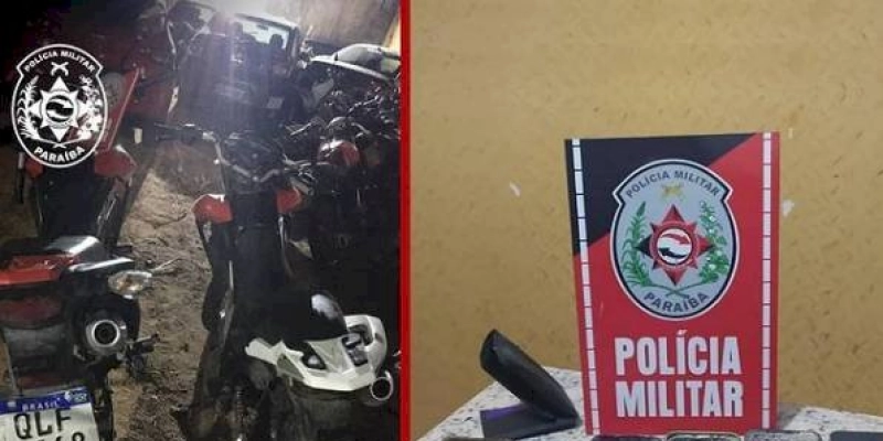 Polícia age rápido, acompanha assaltantes, apreende arma e recupera produtos de roubo no Sertão