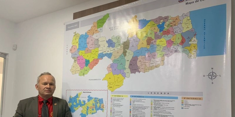 Presidente do Sindojus-PB visita, em 17 dias, 55 comarcas e colhe demandas da categoria