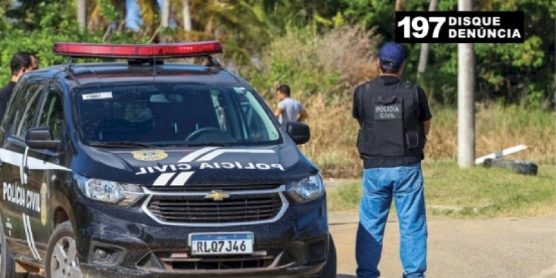 Polícia Civil prende dupla que roubou carro e animal de estimação da casa de idoso 