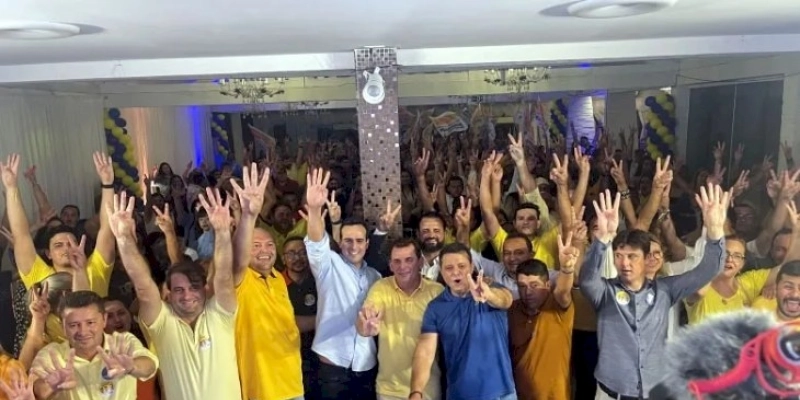 Evento oficializa dobradinha de Chico Mendes e Marmuthe na Capital com as presenças de dez prefeitos, e Lucas Ribeiro  