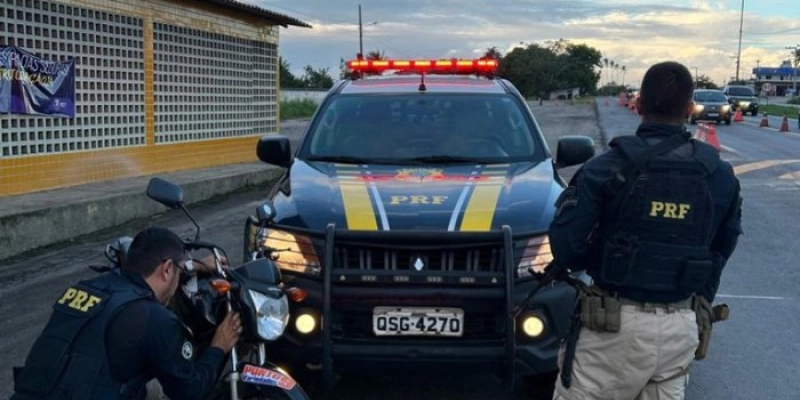PRF apreende dois veículos adulterados na Paraíba