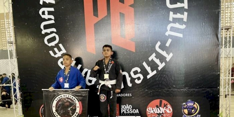 ‘Campeões do Amanhã’ conquista 60 medalhas no Campeonato Paraibano de Jiu-jitsu