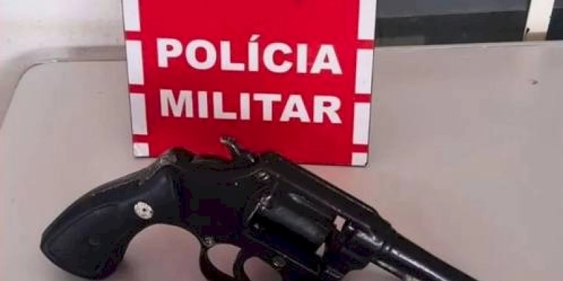 Polícia Militar apreende arma de fogo e munições no interior da Paraíba