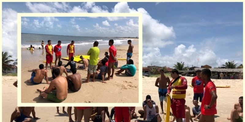 Corpo de Bombeiros realiza 2ª edição do projeto Surf Salva na Baía da Traição