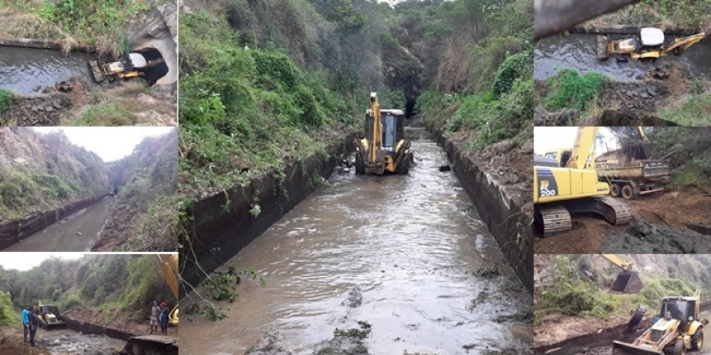 Governo conclui limpeza e desobstrução do Canal da Redenção, nas Várzeas de Sousa 
