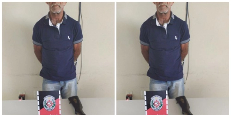 Popular é preso com arma de fogo após promover ameaças 