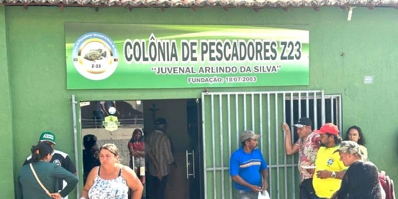 Mensagem de Natal da Colônia de Pescadores Z-23 em São Gonçalo na Cidade de Sousa aos Associados 