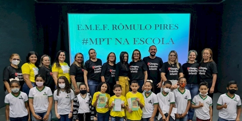 Alunos de quatro escolas municipais de Sousa participam do projeto MPT na Escola