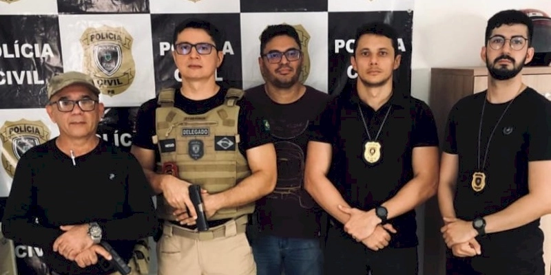 Policiais Civis prendem segundo suspeito de roubo a um mercadinho na saída de Pombal 