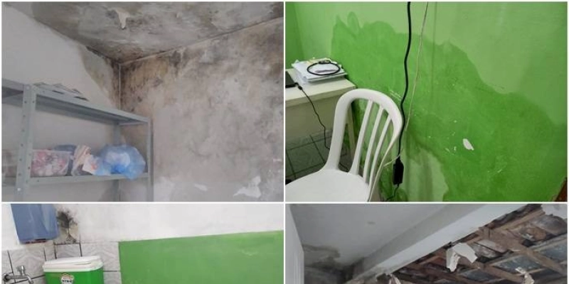 Caindo aos pedaços, Unidades de Saúde de Campina têm estruturas precárias e colocam em risco funcionários e pacientes