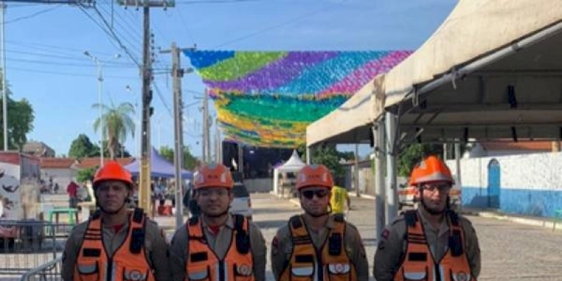 6º Batalhão de Bombeiro Militar atua em Sousa e várias cidades da região durante o período carnavalesco